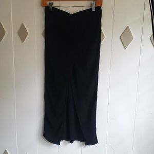 Madewell Faux Wrap Midi Skirt